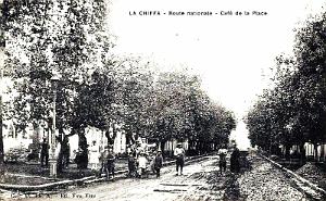 LA CHIFFA - ROUTE NATIONALE - CAFE DE LA PLACE